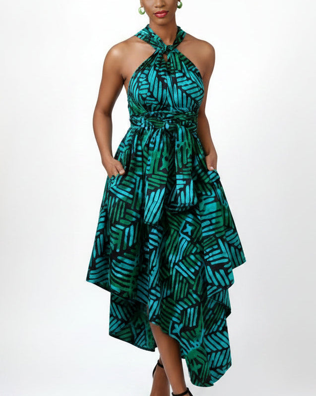The Mariama Hi Lo Infinity Dress