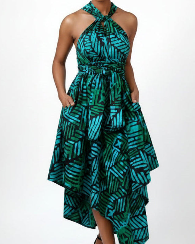 The Mariama Hi Lo Infinity Dress
