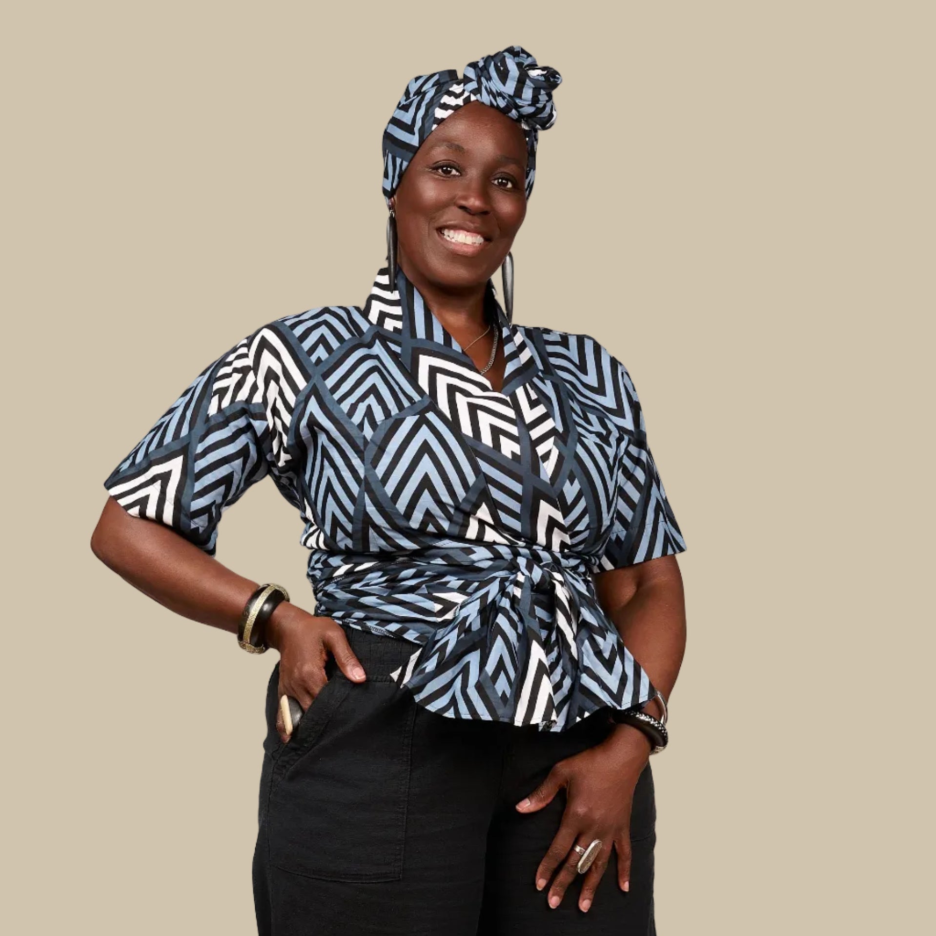 The Kemi Wrap Top