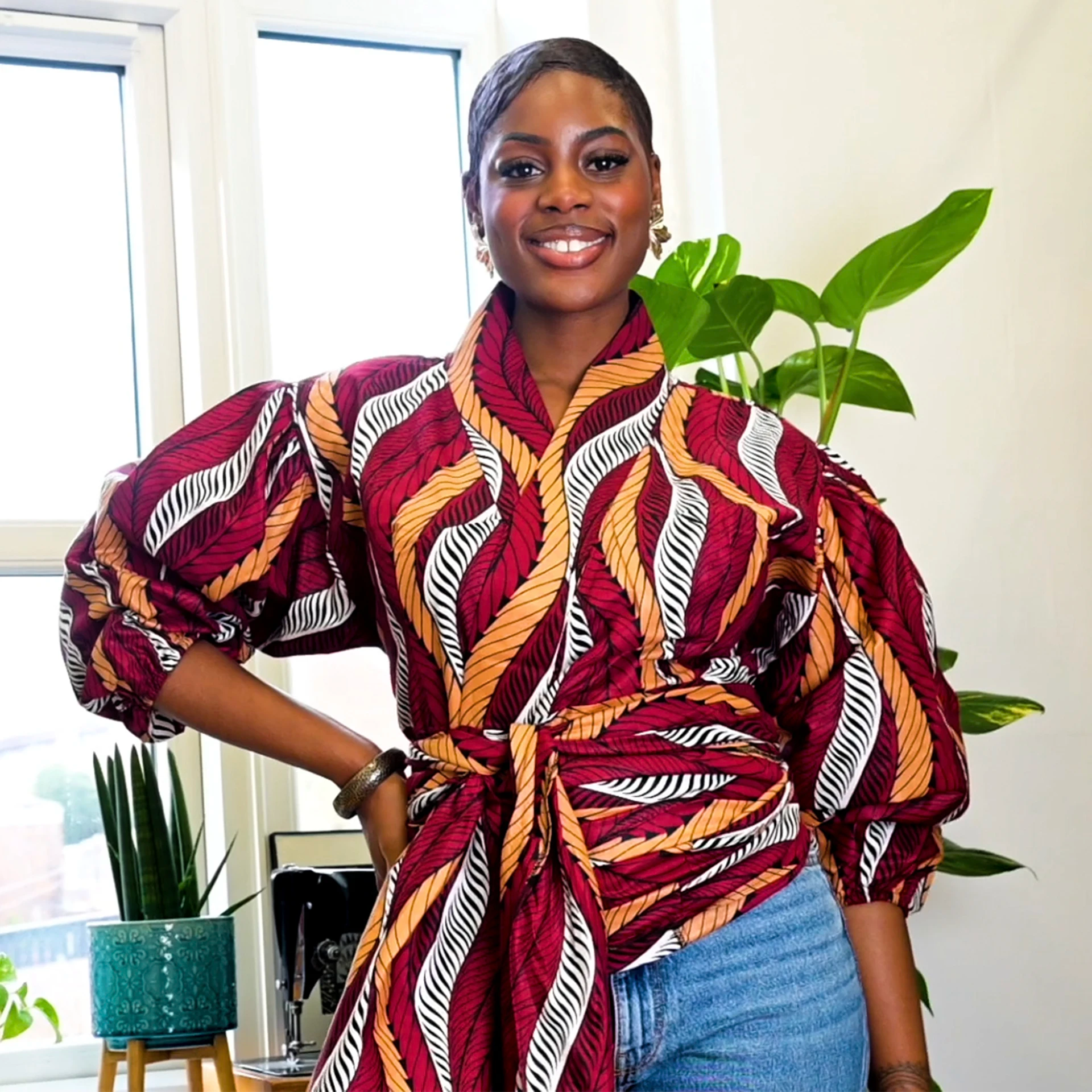 The Kemi Wrap Top