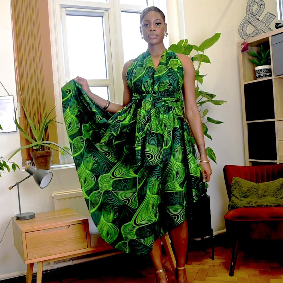 The Sade Hi-Lo Dress