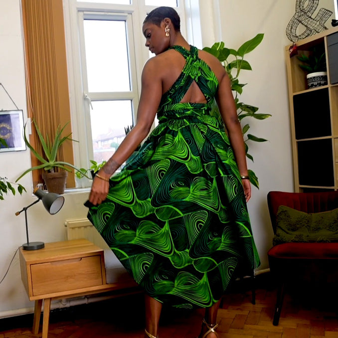 The Sade Hi-Lo Dress