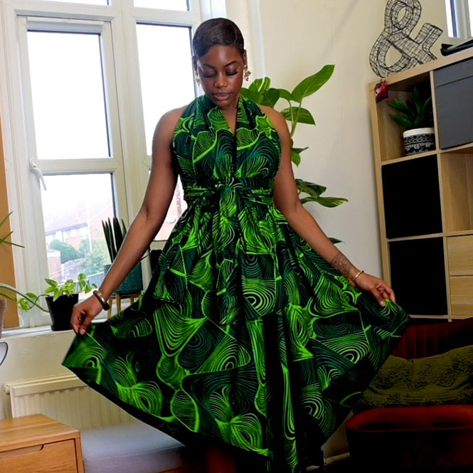 The Sade Hi-Lo Dress