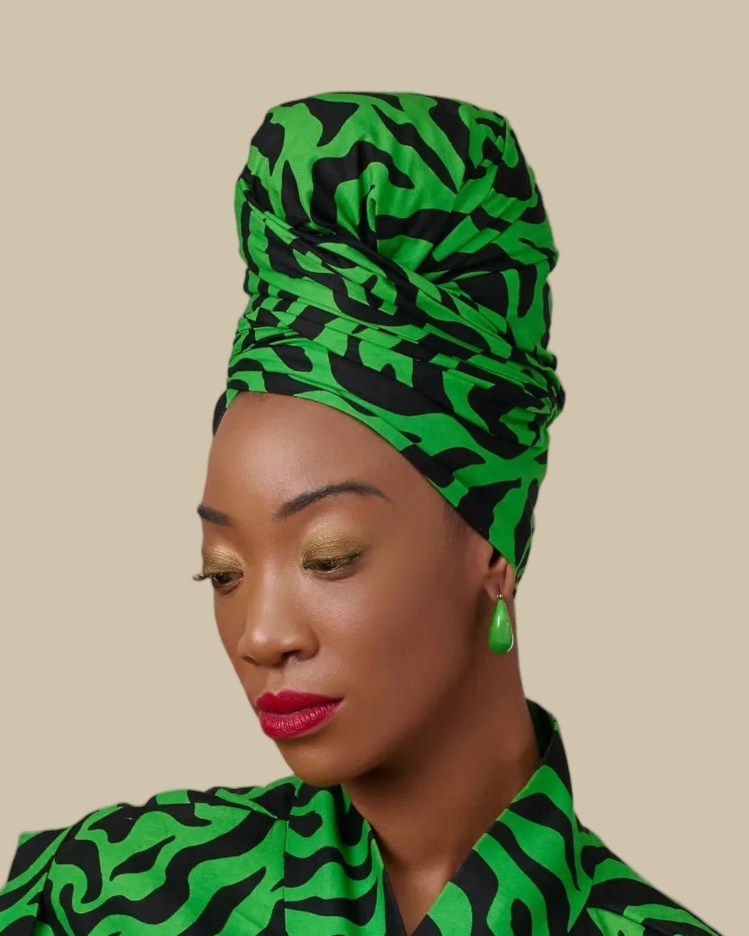 The Taye African Print Headwrap