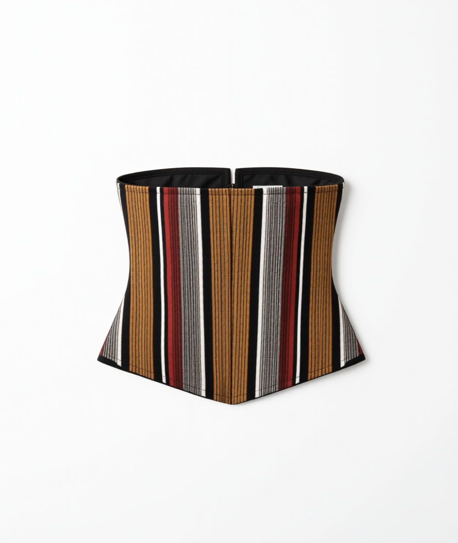The Aso Oke Corset Belt