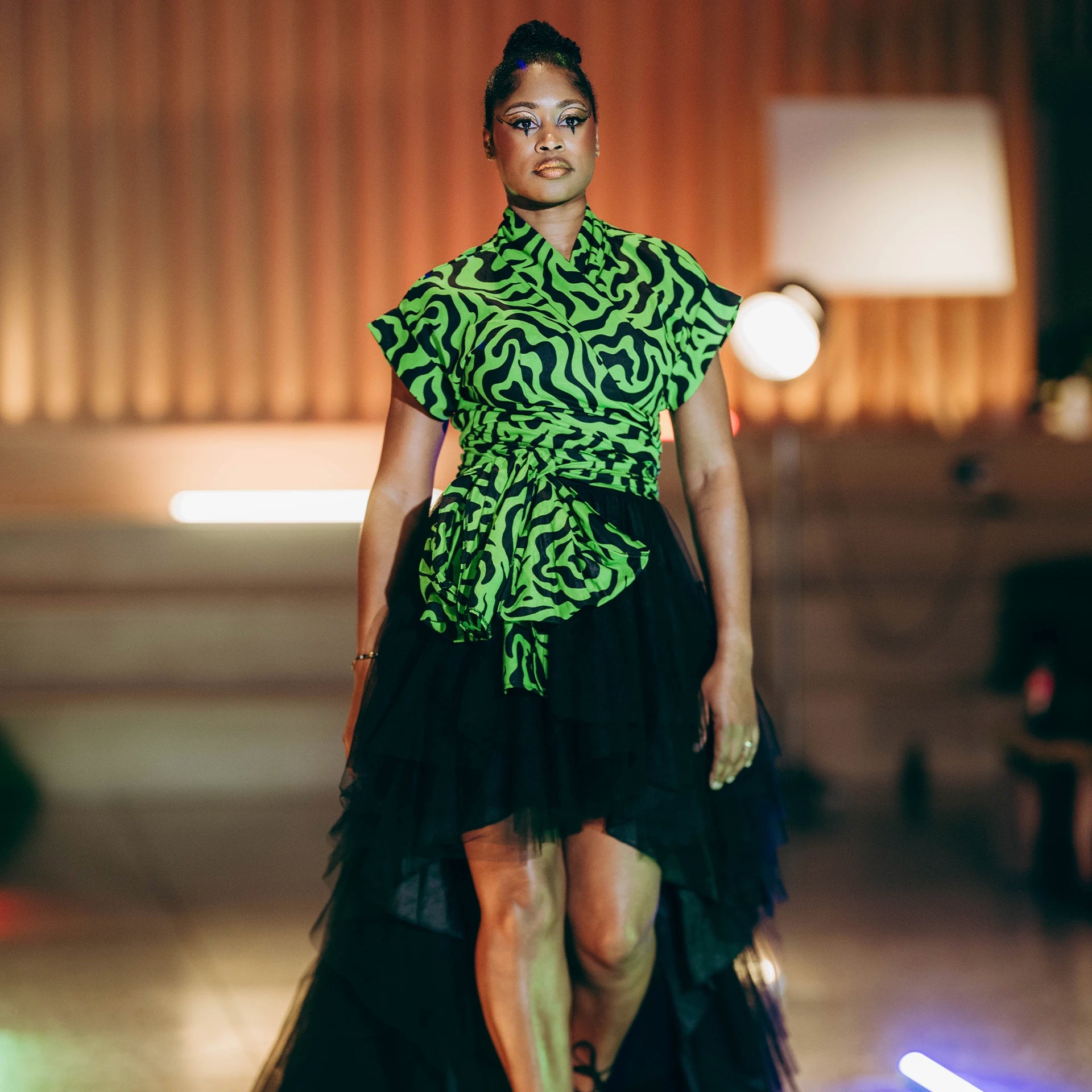The Taye Wrap Top