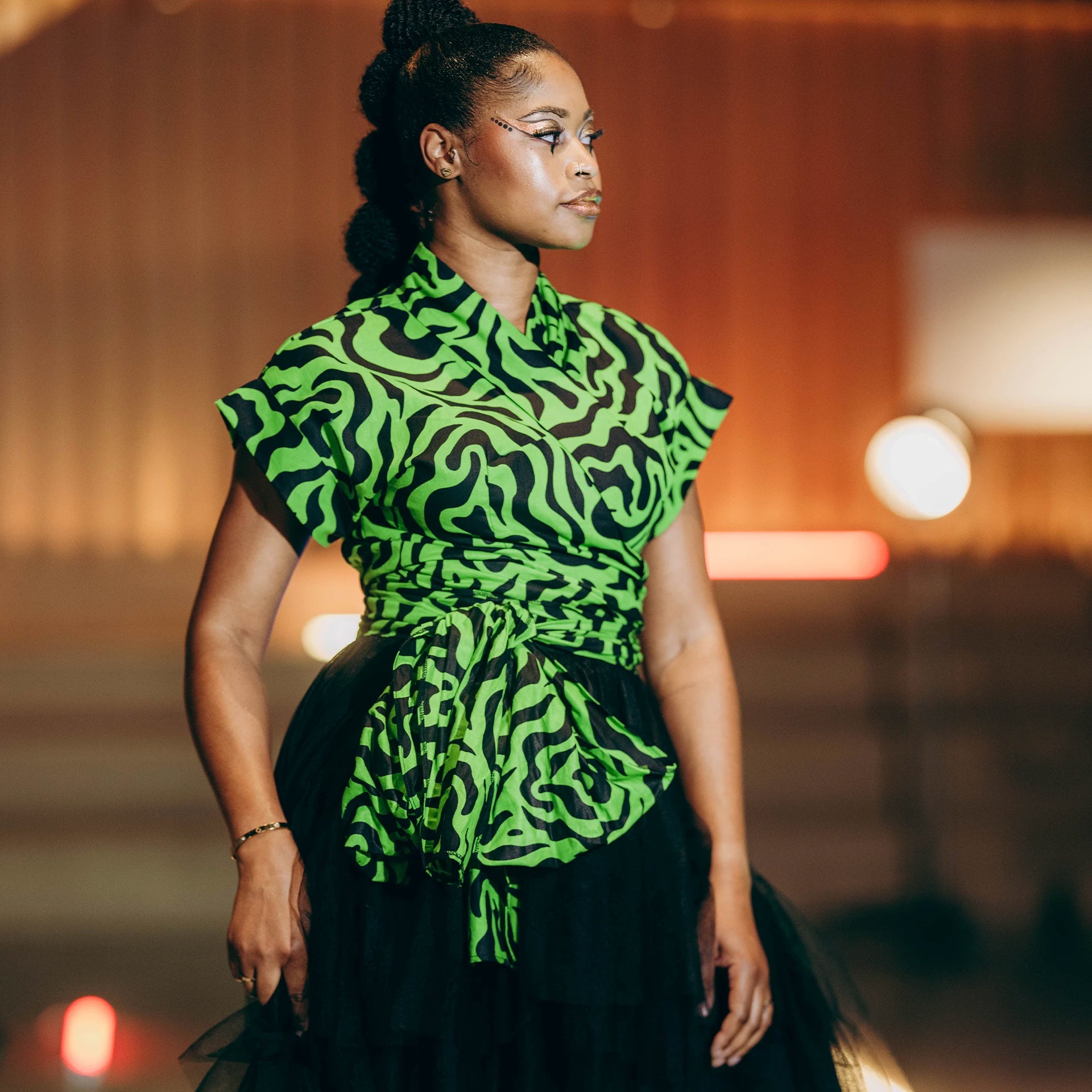 The Taye Wrap Top