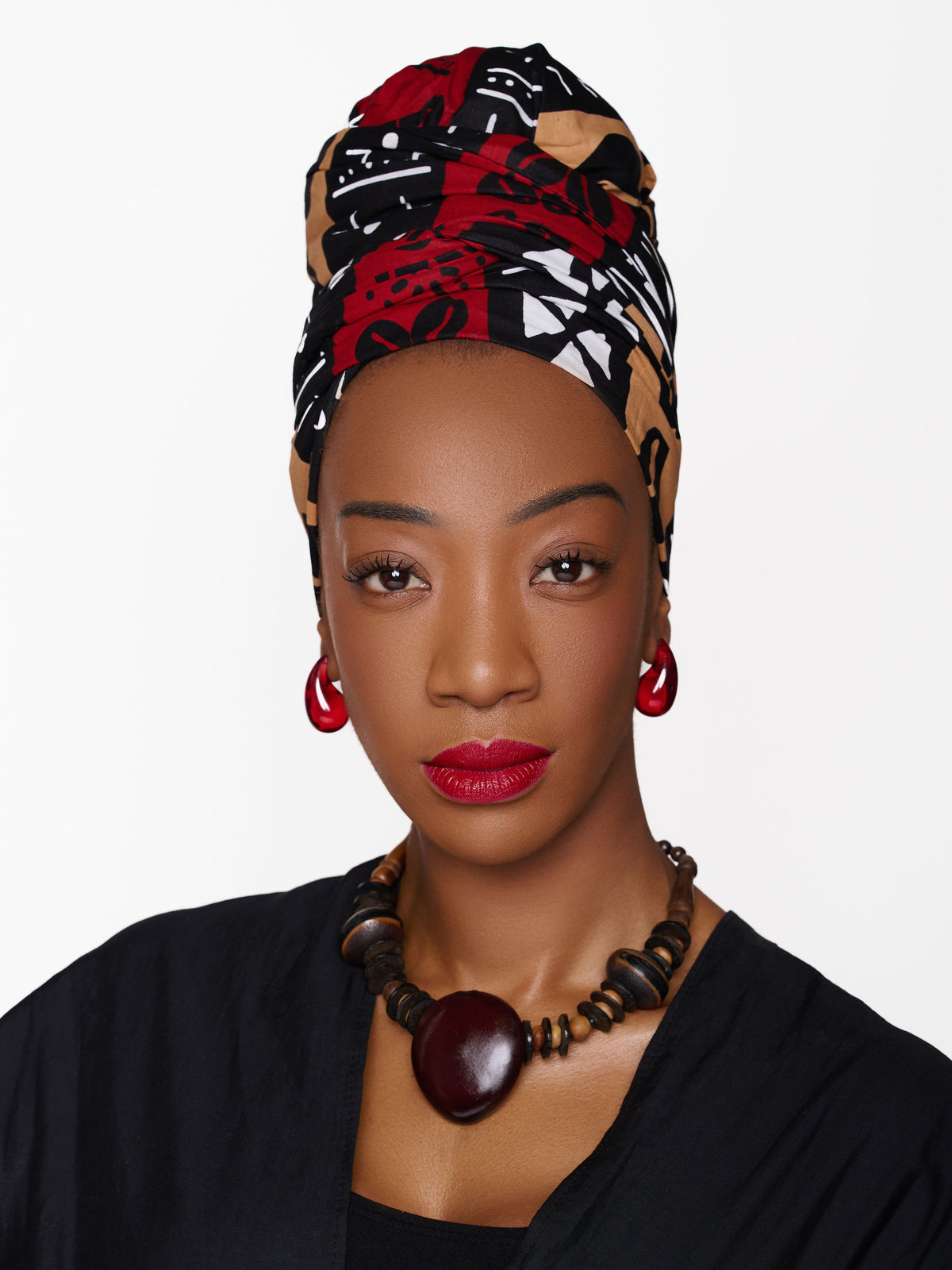 The Ngozi Wired Headwrap | African Print Turban