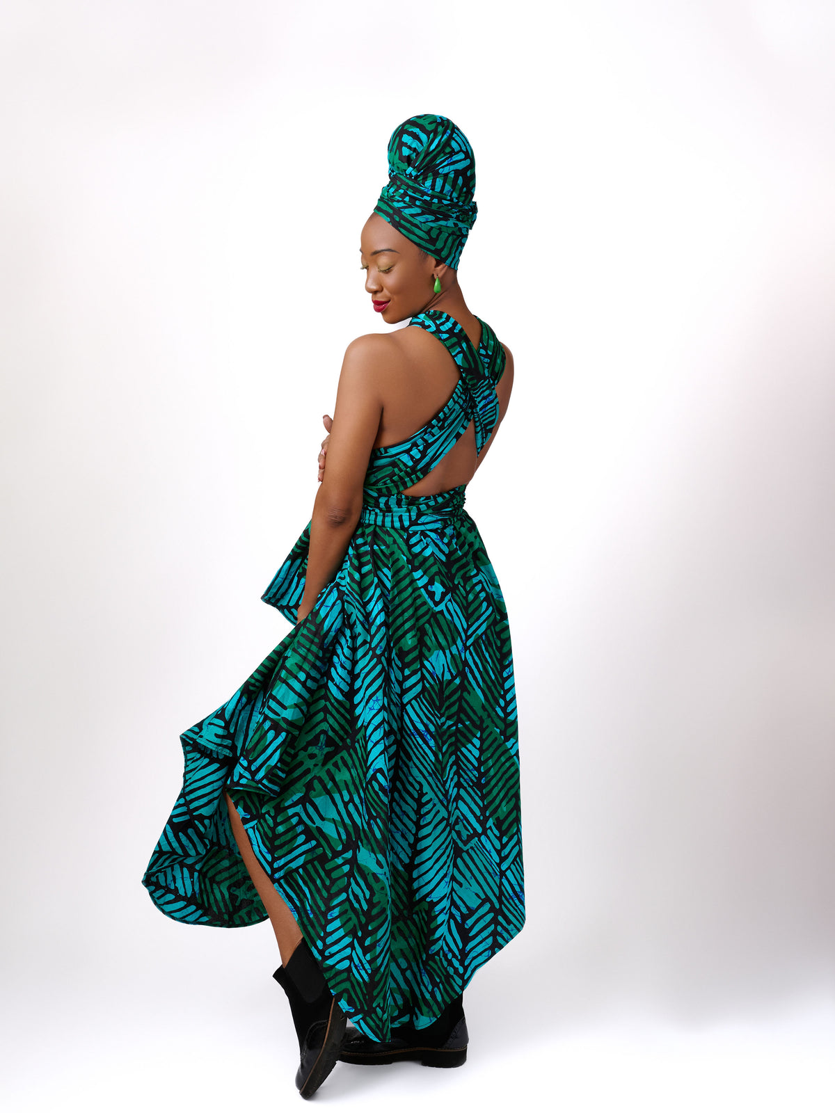 The Kito Wired Headwrap | African Print Turban
