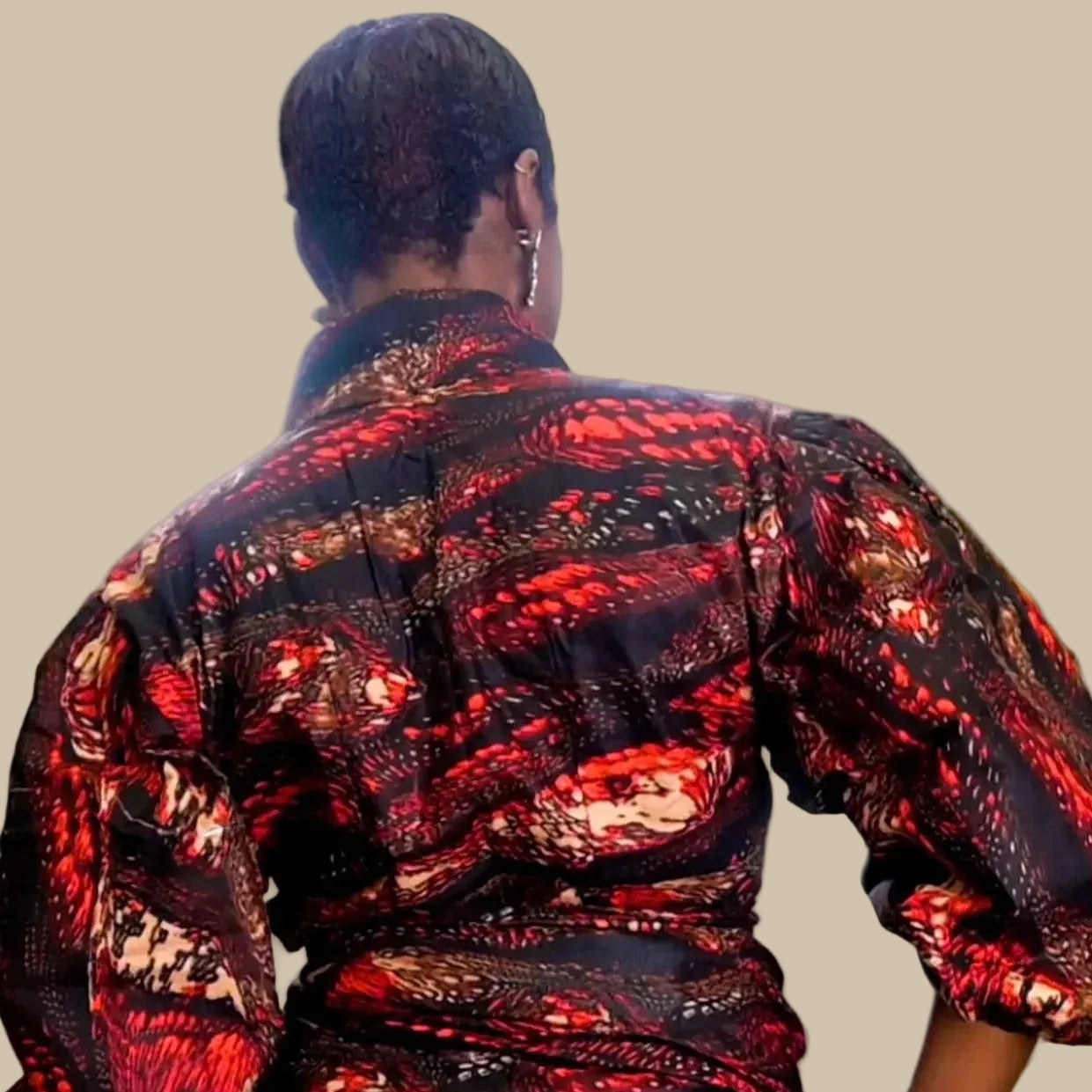 The Abiola Wrap Top