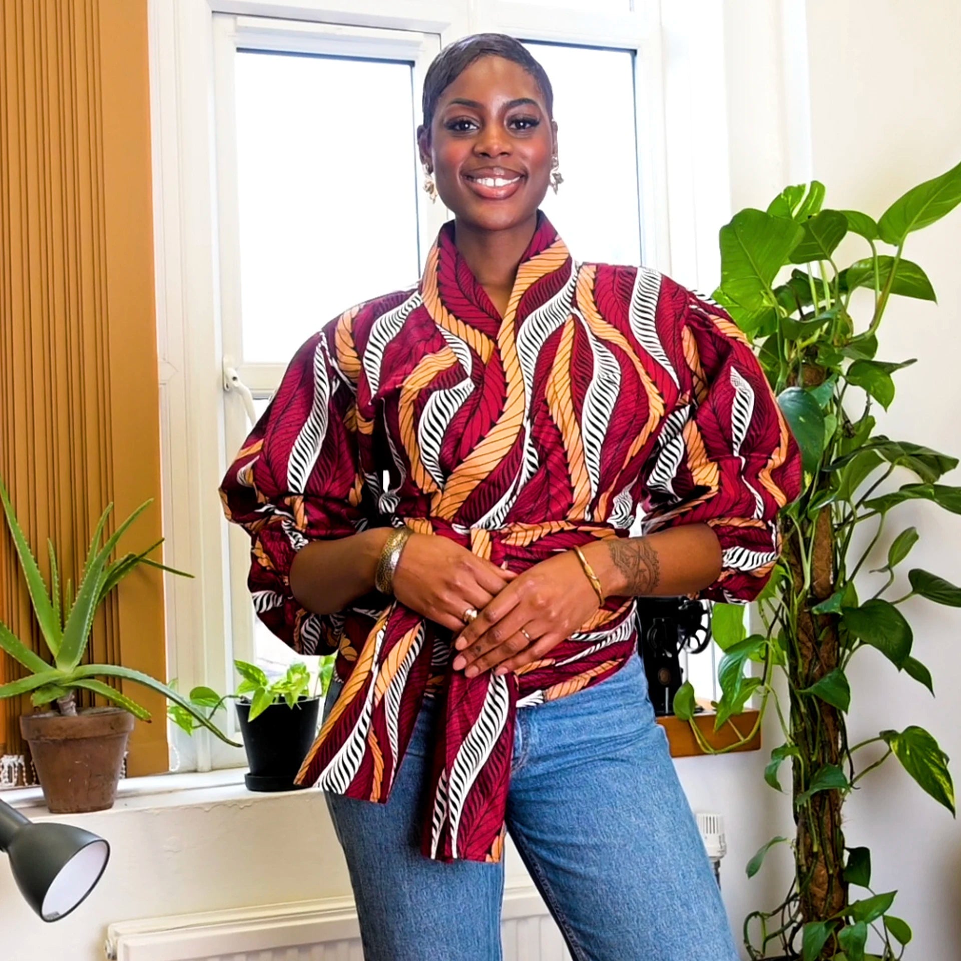 The Kemi Wrap Top