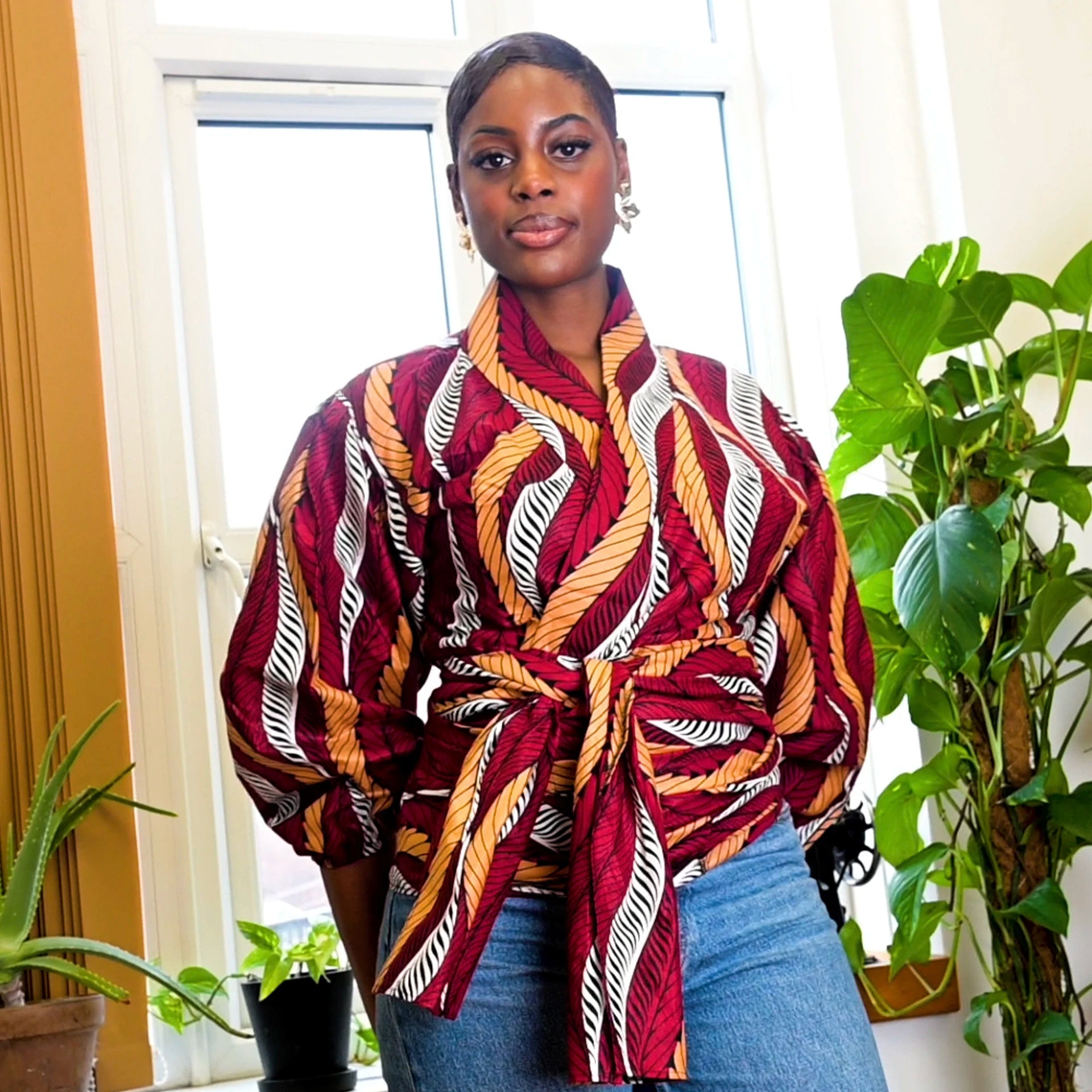 The Kemi Wrap Top